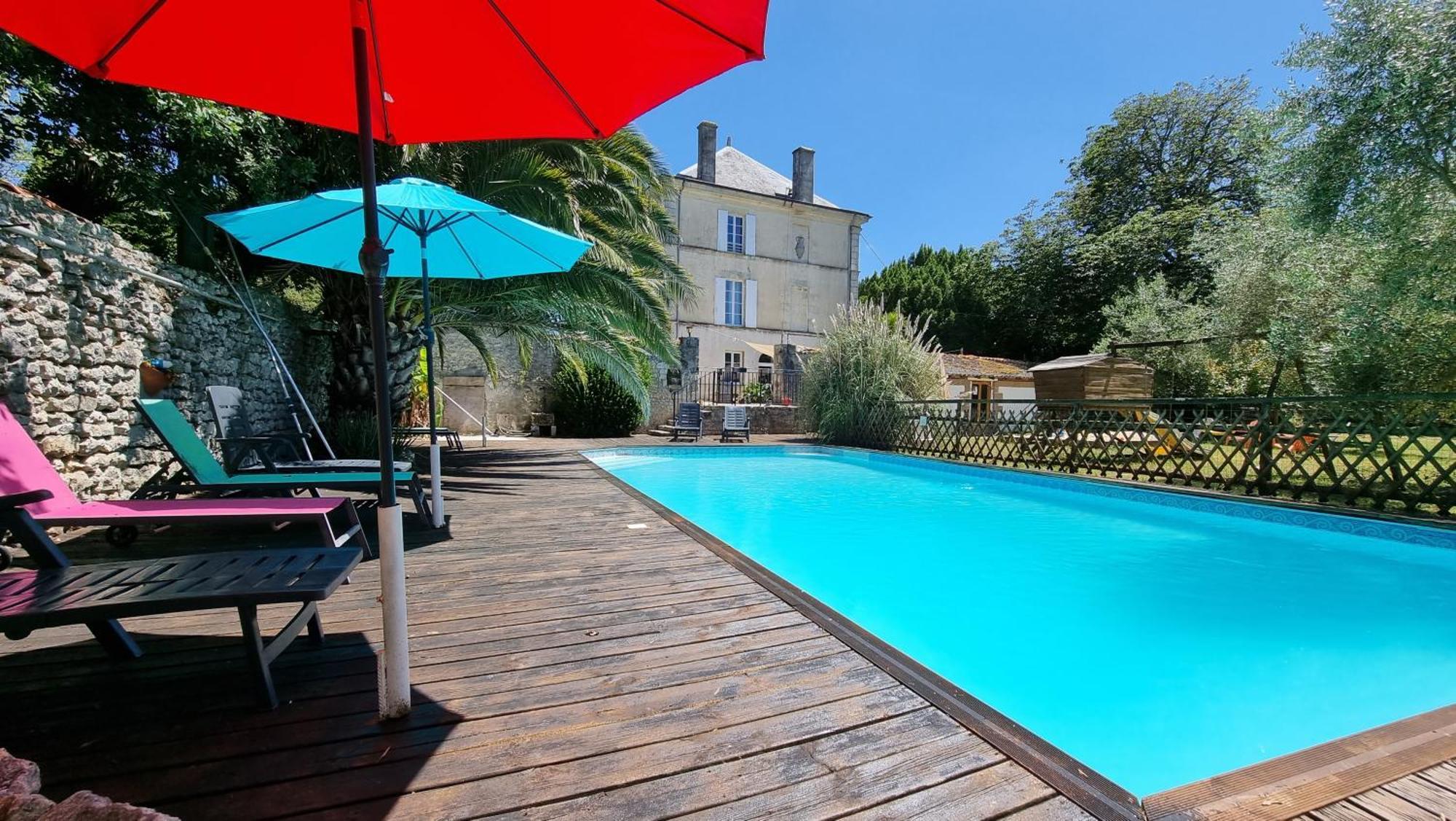 Villa Domaine De Rochebonne Saint-Just-Luzac Exterior foto
